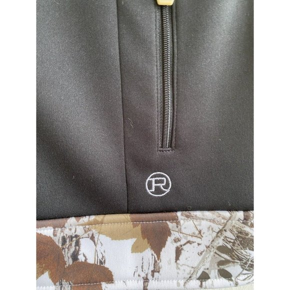 COPY - Roper Full Zip Hoodie Vest Black Camo Small Jacket Pockets Sleeveless Lo… - Picture 4 of 9